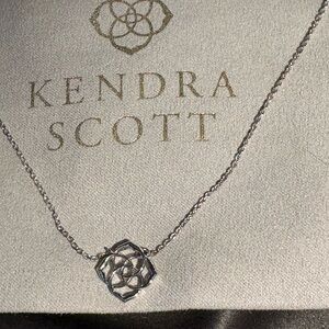 Kendra Scott Silver Necklace NWT